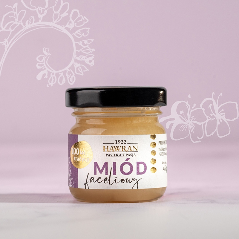 Miód faceliowy 45g - Pasieka z Pasją Hawran
