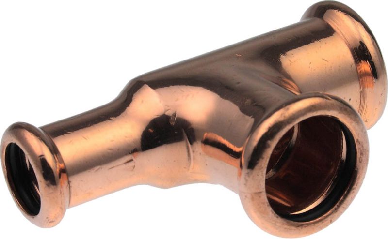 Trójnik redukcyjny KAN-therm 22 x 18 x 22 mm do wody
