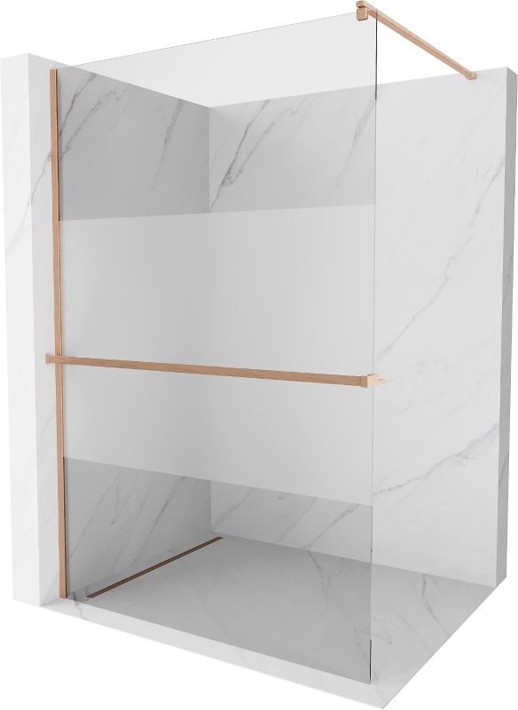 Ścianka prysznicowa Mexen Kioto+ szron/transparent 90x200 cm 800-090-121-65-35 1 szt.