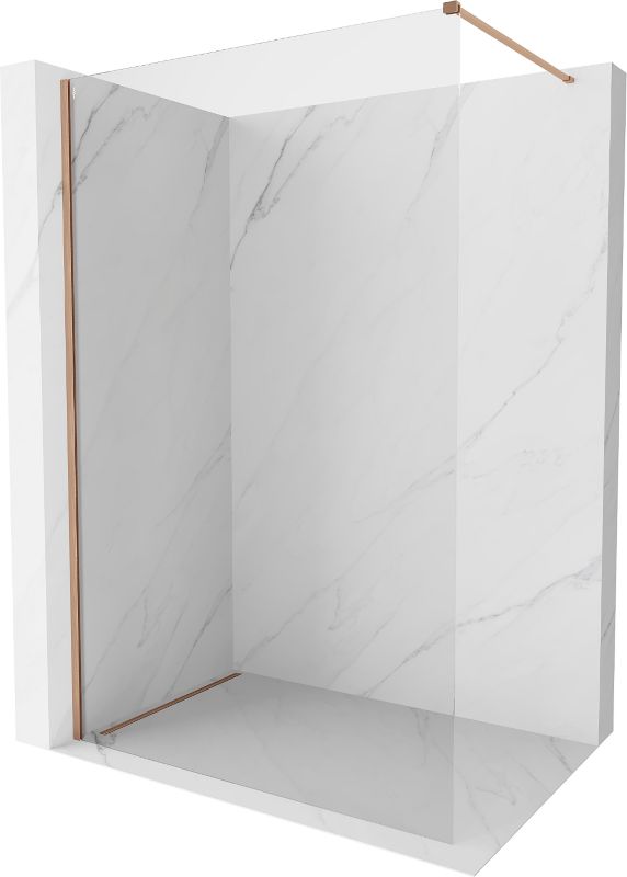 Ścianka prysznicowa Mexen Kioto-X miedź szczotkowana 90x200 cm 800-090-101-65-00-X 1 szt.