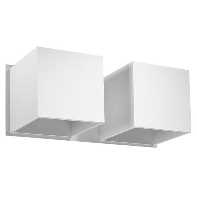 Kinkiet Sollux Lighting QUAD 2 biały 1 szt.