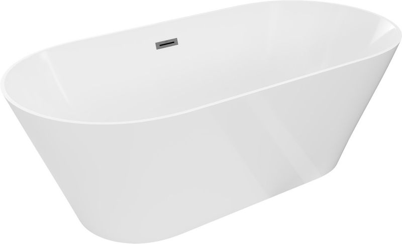 Wanna wolnostojąca Mexen Luna Slim biała 170x75 cm 52041707500-661 szt.