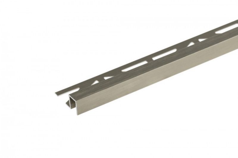 Profil do glazury krawędziowy Cezar Tytan 2500x11x8mm Cezar Tytan aluminiowy 1 szt.