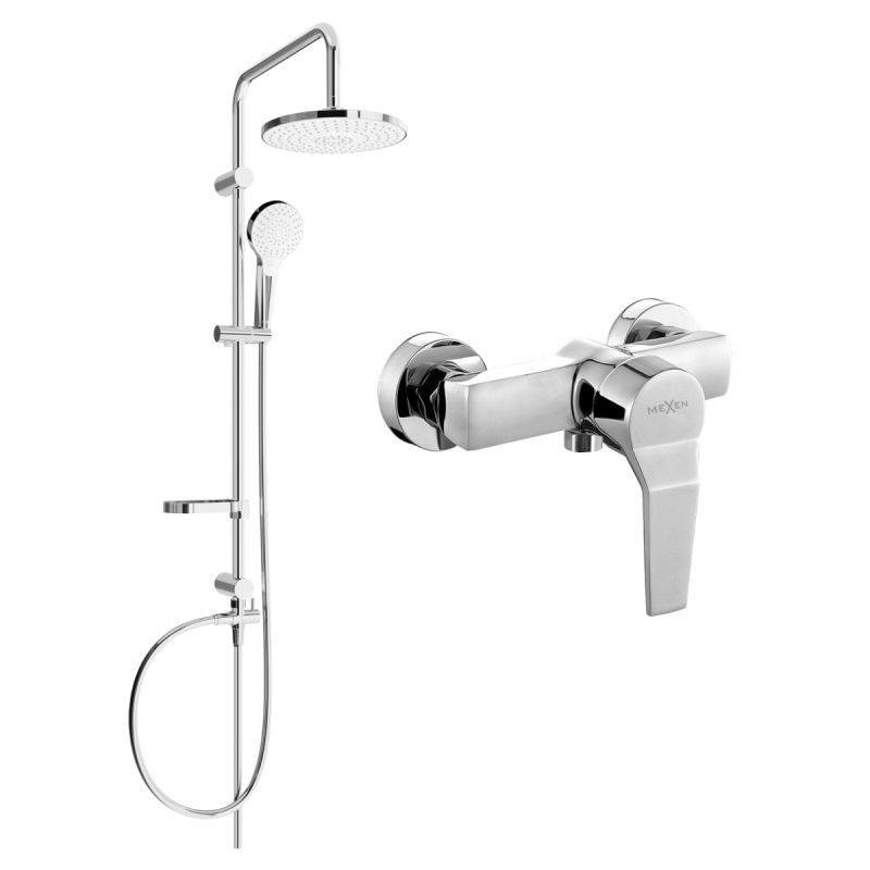 Zestaw prysznicowy Mexen Caro chrom 746640205-00 1 szt.