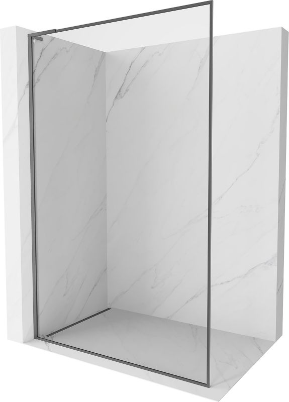 Ścianka prysznicowa walk-in Mexen Kioto-XF gun metal 80x202 cm 800-080-174-95-00-XF 1 szt.