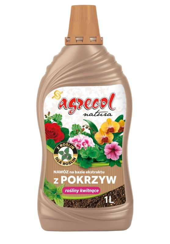 Nawóz z pokrzyw Agrecol do roślin kwitnących 1 l