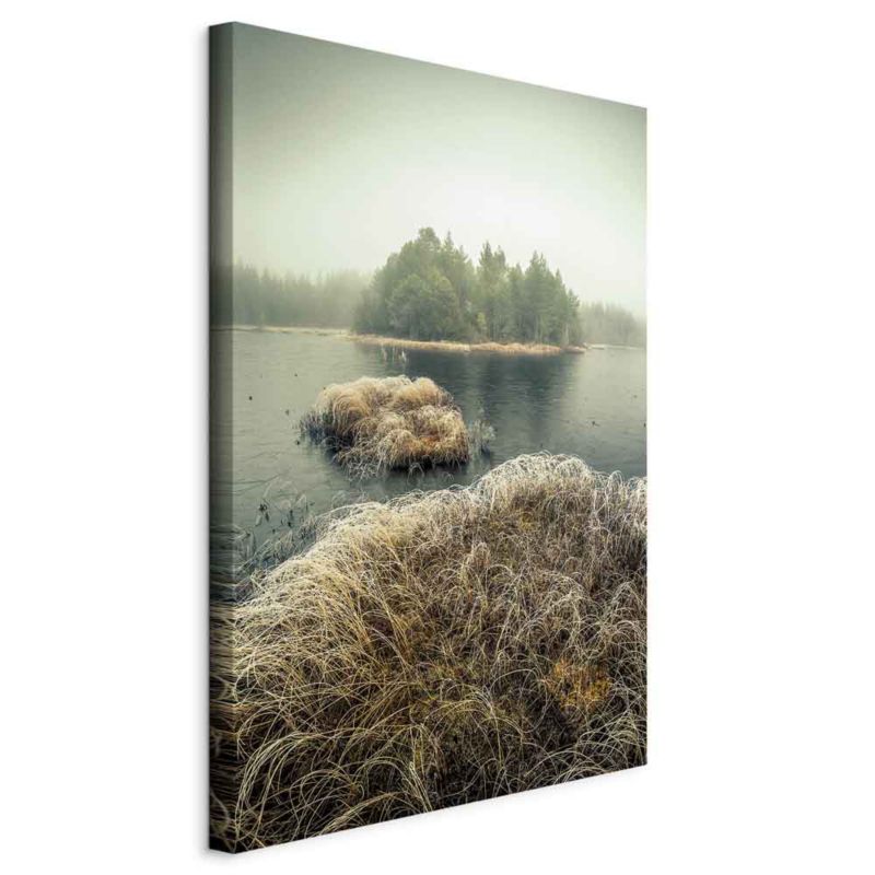 Obraz Artgeist Jesień na mokradłach 60 x 90 cm flizelina 1 szt