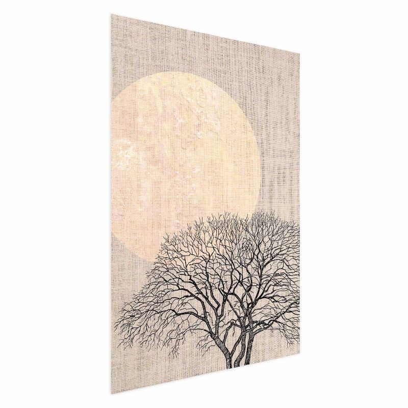 Plakat Artgeist Poranna pełnia księżyca 40x60 cm bez ramy 1 szt