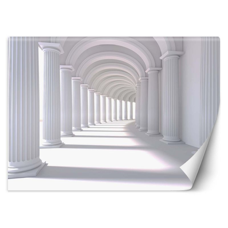 Fototapeta Feeby Tunel abstrakcja biały 400x280 1 szt