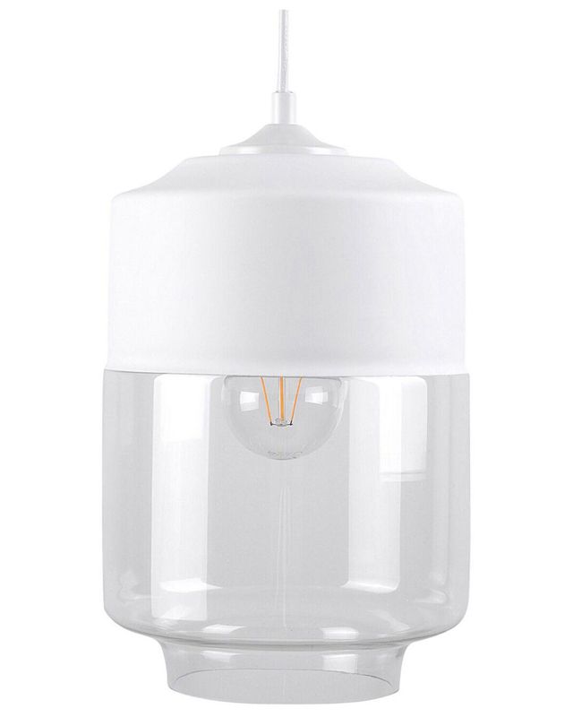 Lampa wisząca Jurua Szkło Biały 1 szt.