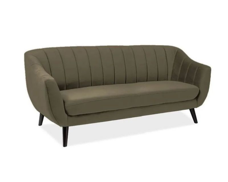 Sofa Signal ELITE 3 VELVET oliwkowa 1 szt