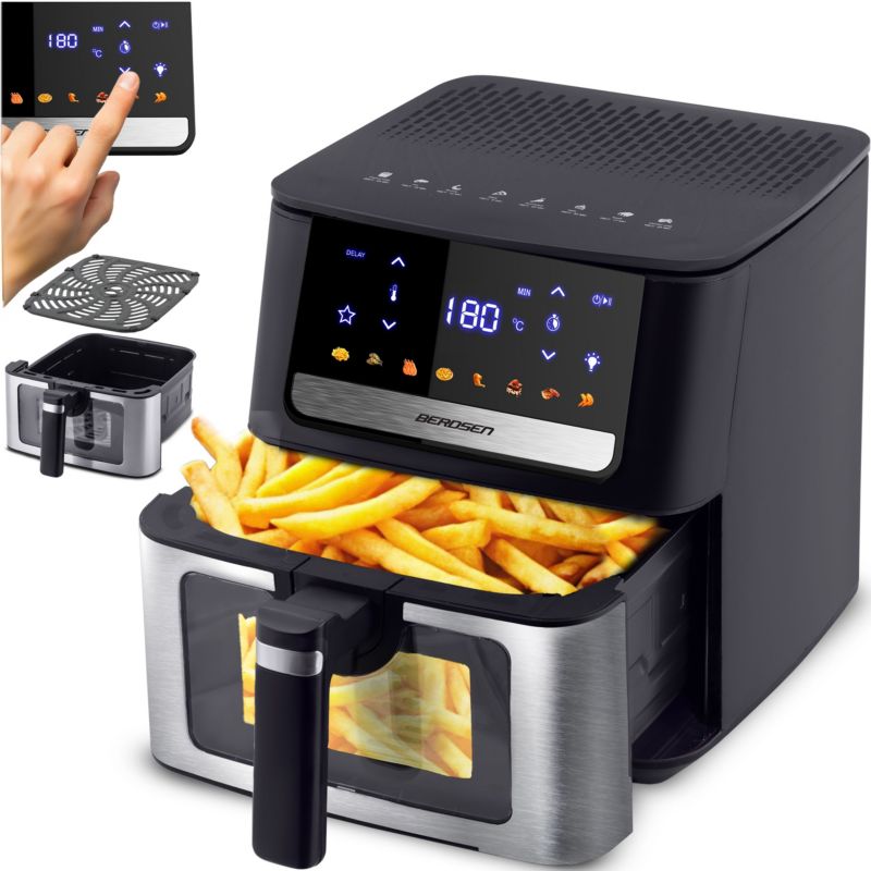 Frytkownica beztłuszczowa Berdsen Air Fryer 6,5l 1700W frytownica 1 szt.
