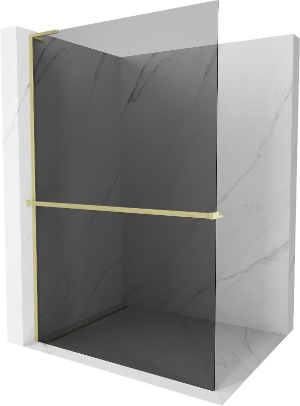 Ścianka prysznicowa Mexen Kioto+ L grafit 100x200 cm 800-100-123-55-40 1 szt.