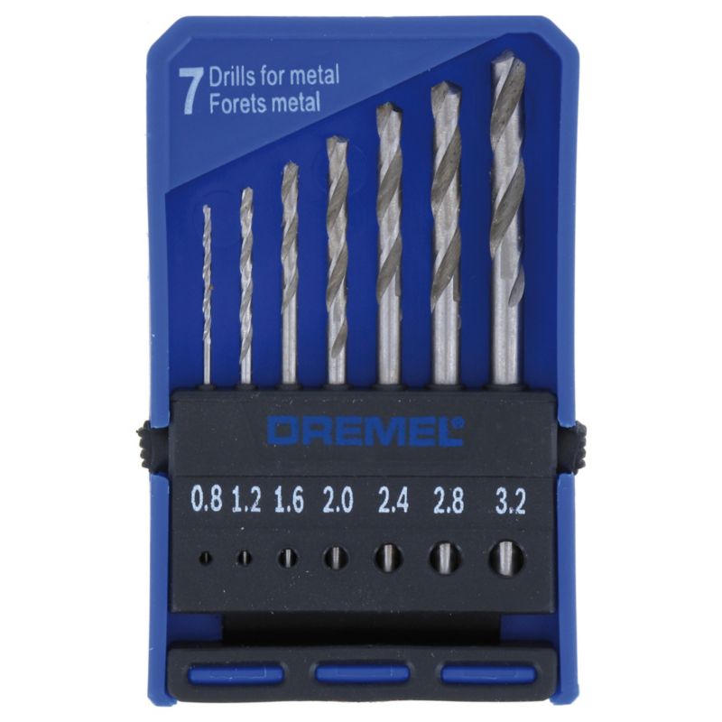 Zestaw wierteł Dremel 0,8-3,2 mm 7 szt.