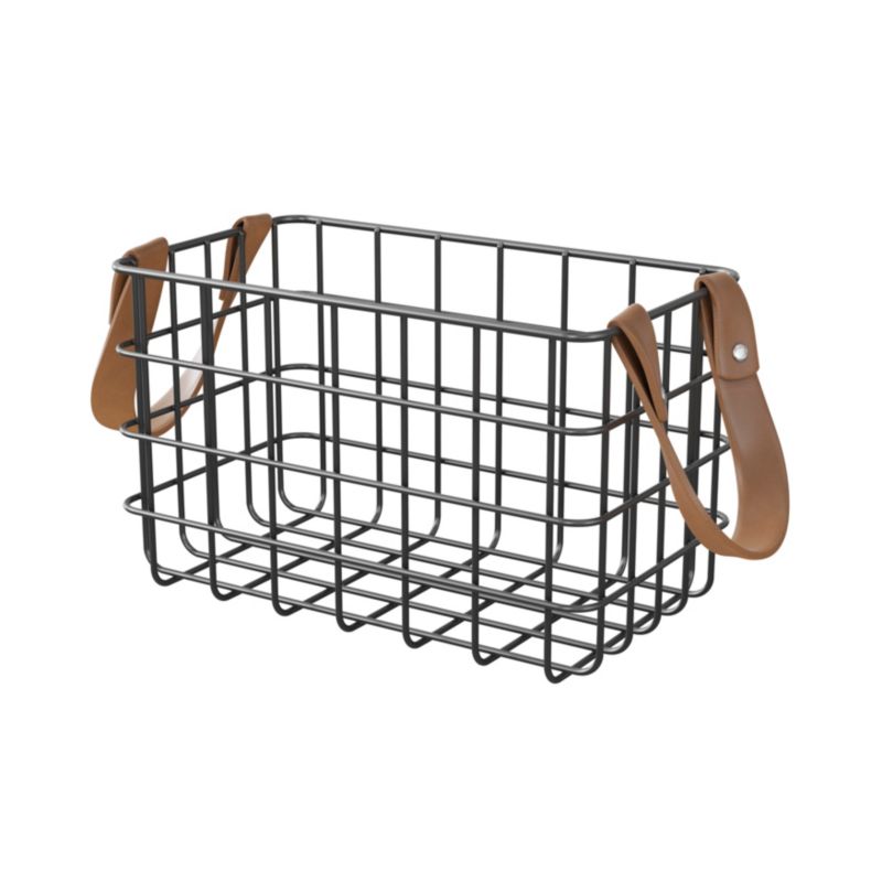 Koszyk metalowy GoodHome Aetna 24 x 13,5 x 15 cm