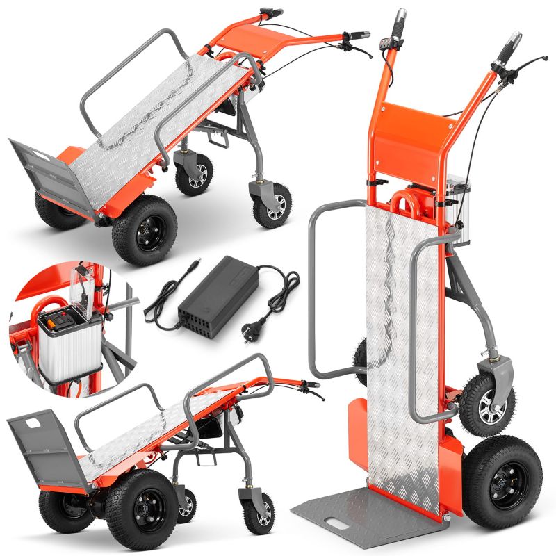 Wózek transportowy elektryczny akumulatorowy 2w1 magazynowy młynarka Bäumr-AG BMR-ET260 1 szt