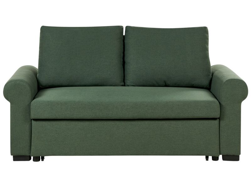 Sofa rozkładana Silda Ciemnozielony 1 szt.