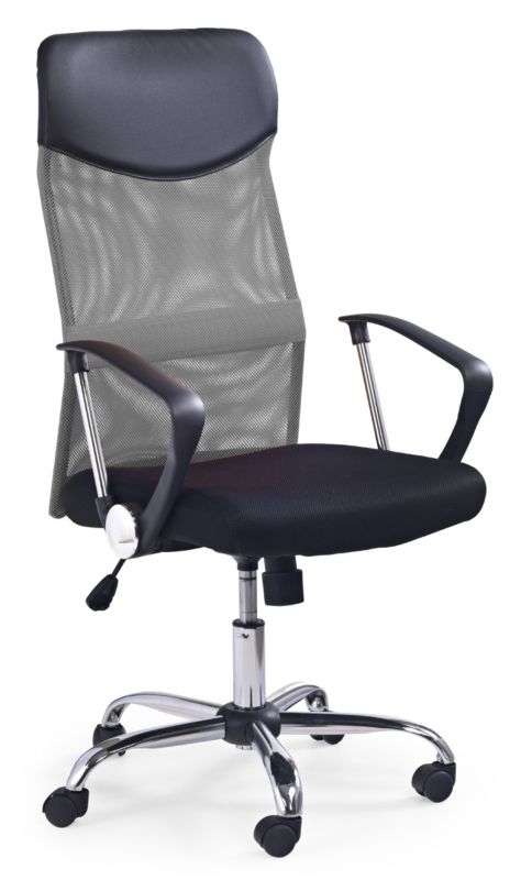 Fotel Topeshop Obrotowy Nemo - Szary 50x61x107,5 cm 1 szt.