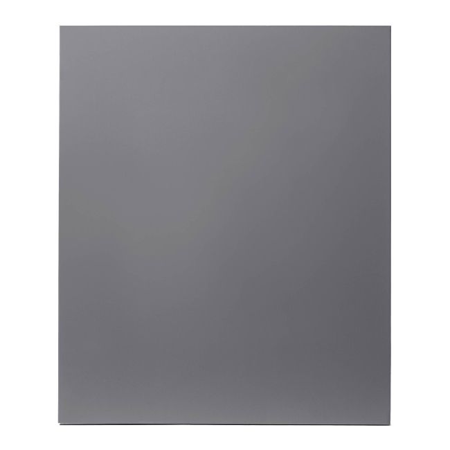 Front kuchenny do szafki GoodHome Stevia pełny 60 cm antracyt połysk