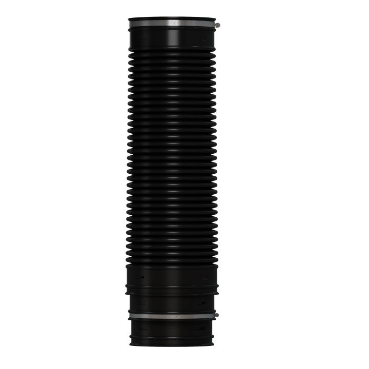 Rura wentylacyjna do kominków WIRPLAST RUROFLEX 125mm do kominków EVO PRO PLUS elastyczna super jakość 1szt.