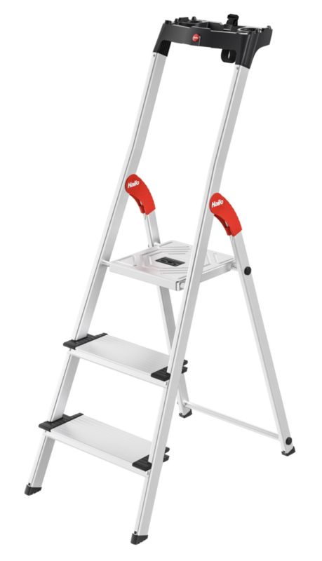Drabina aluminiowa 3 stopniowa HAILO L80 ComfortLine 1 szt.