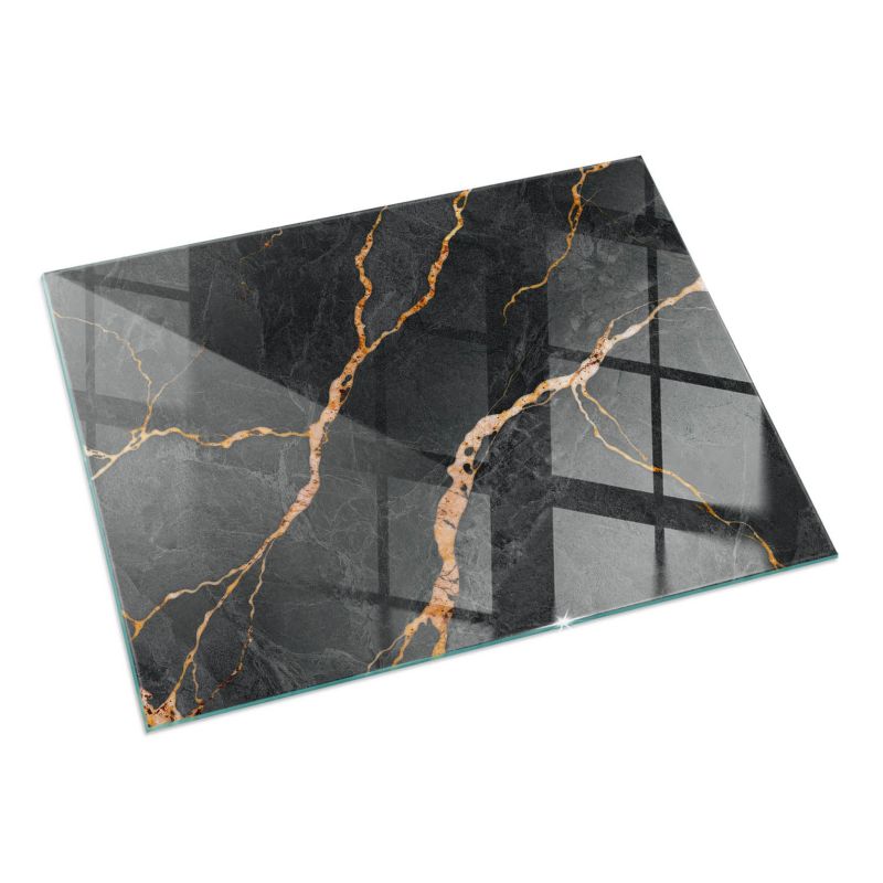 Podkładka szklana Tulup 120x80 cm Elegancki marmur z żyłkami 1 szt.