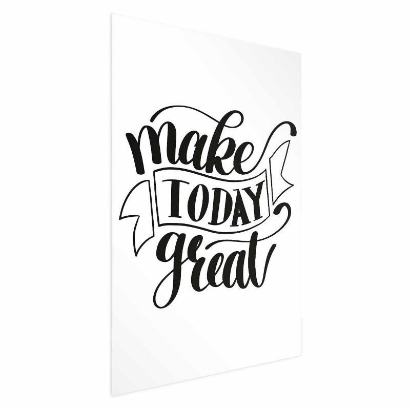 Plakat Artgeist Make today great 40x60 cm bez ramy 1 szt