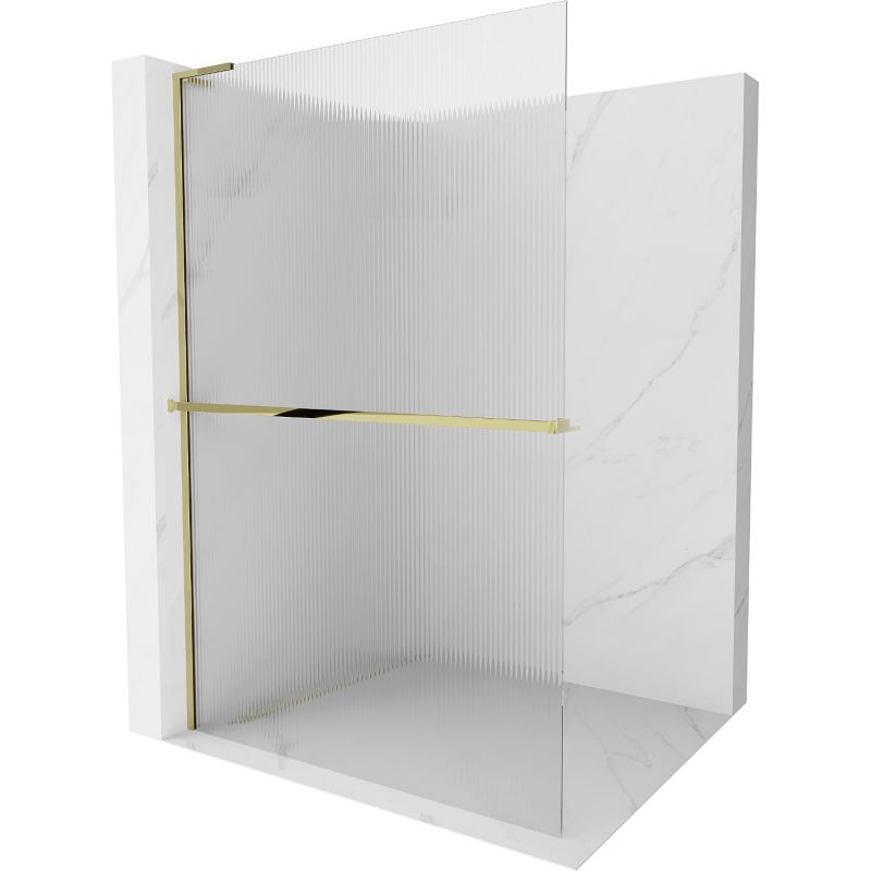 Ścianka prysznicowa Mexen Kioto+ L złota 110x200 cm 800-110-123-50-09 1 szt.