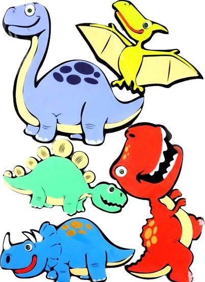 Naklejka Dinozaury