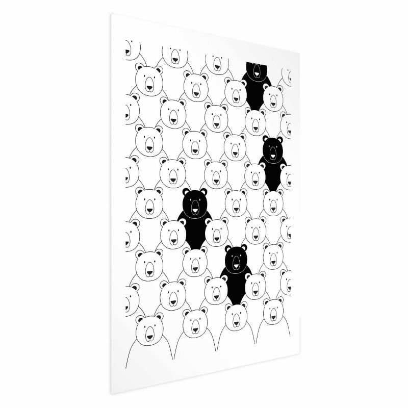 Plakat Artgeist Obcy w stadzie 40x60 cm bez ramy 1 szt