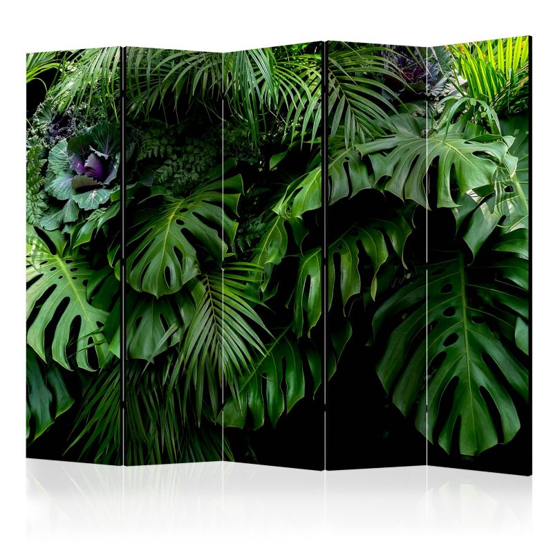 Parawan dwustronny Artgeist Liście 225x172 cm Liście 1 szt