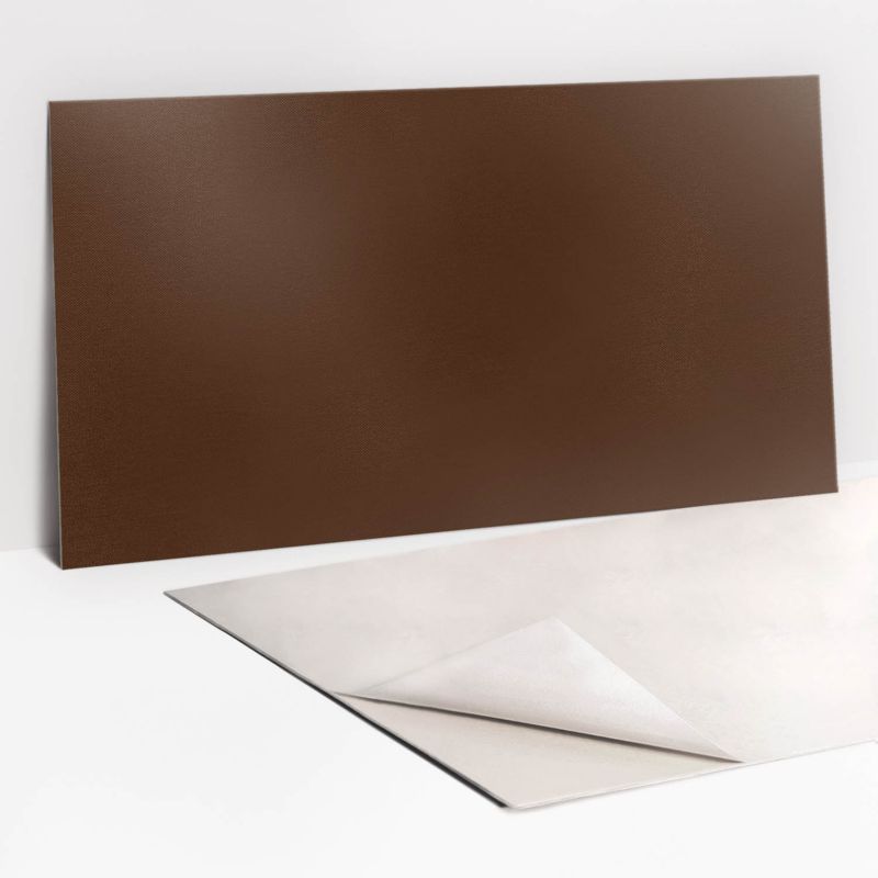 Panel samoprzylepny Tulup Ciemno brązowy 100x50 cm 1 szt.