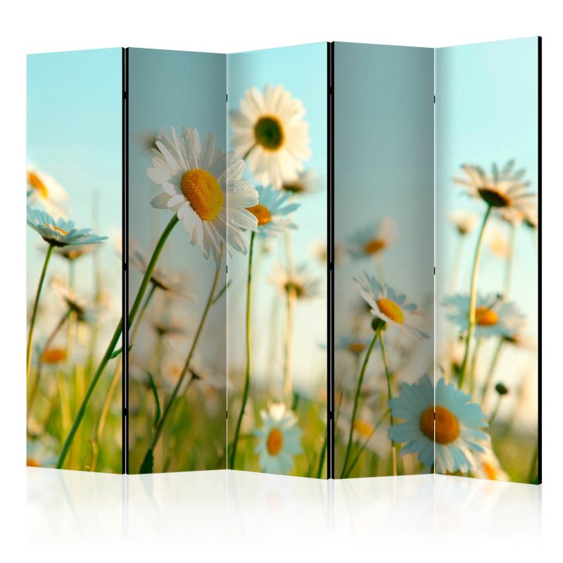Parawan dwustronny Artgeist Kwiaty 225x172 cm Kwiaty 1 szt