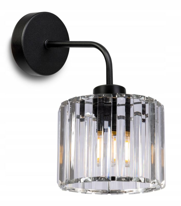 Lampa ścienna kinkiet Light Home LH Holdi 1x E27 60W bezbarwny/srebrny 1szt.