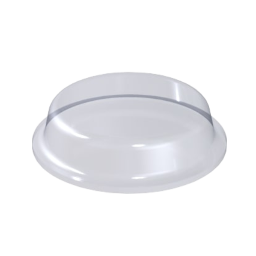 Stopka Bumpon Cylindryczna 19mm/1,9mm - 98szt, Transparentna - Opakowania.Online
