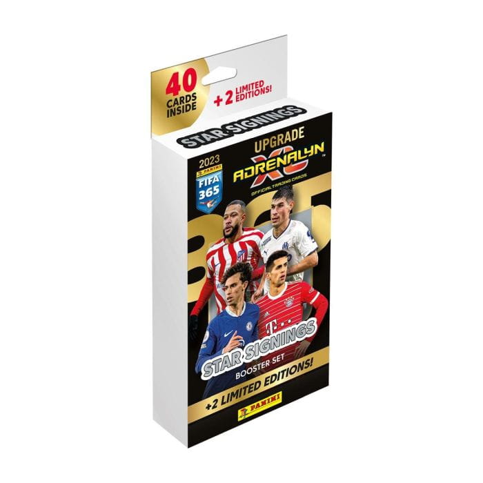 Karty Fifa 365 Adrenalyn XL Upgrade Booster Set Star Signings 40 kart+2 karty limitowane