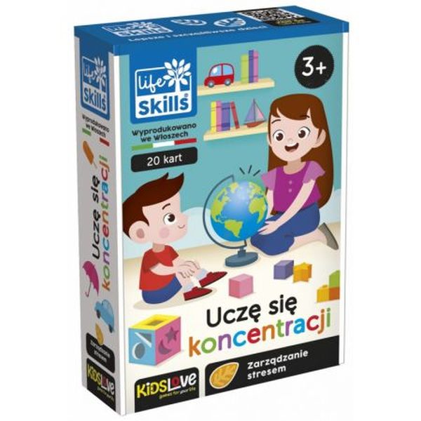 Gra "Nauczę się koncentracji" , Lisciani, Life Skills