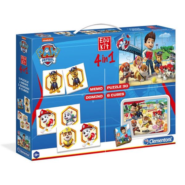 Edukit 4w1 Zestaw Edukacyjny Psi Patrol