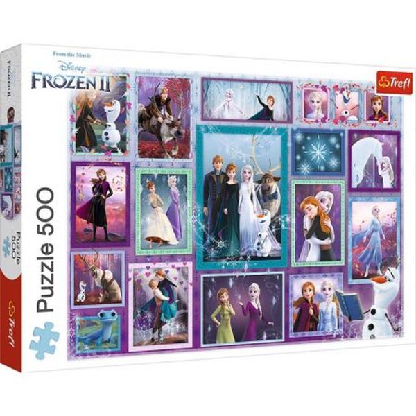 PUZZLE 500 MAGICZNA GALERIA FROZEN