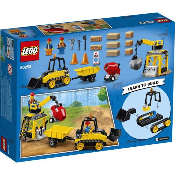 Lego City Buldożer Budowlany 60252
