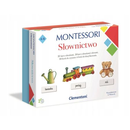 Montessori Słowbnictwo Clementoni