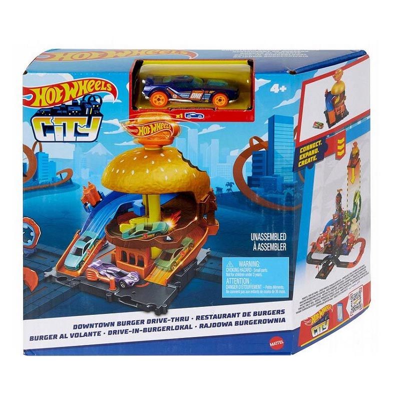 Hot Wheels City Rajdowa Burgerownia HDR26