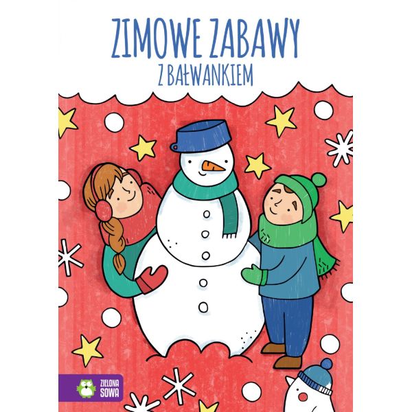 Zimowe zabawy z bałwankiem