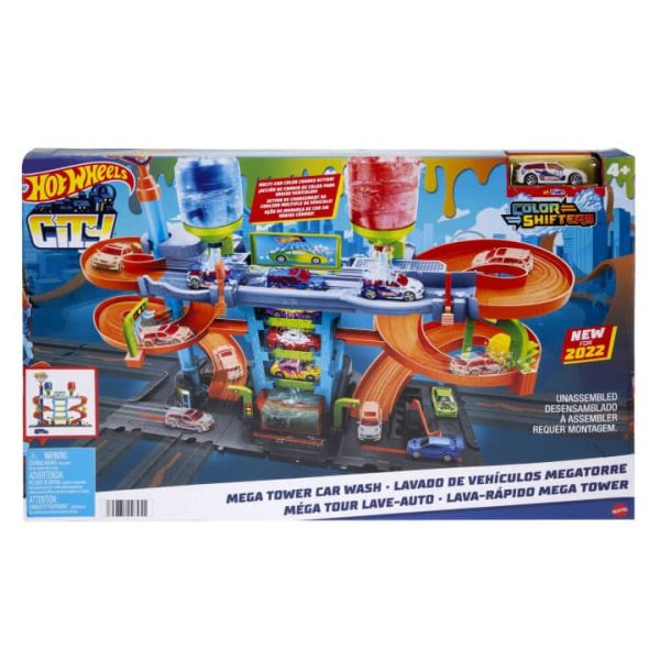 Hot Wheels City Zakręcona Megamyjnia HDP05 Mattel