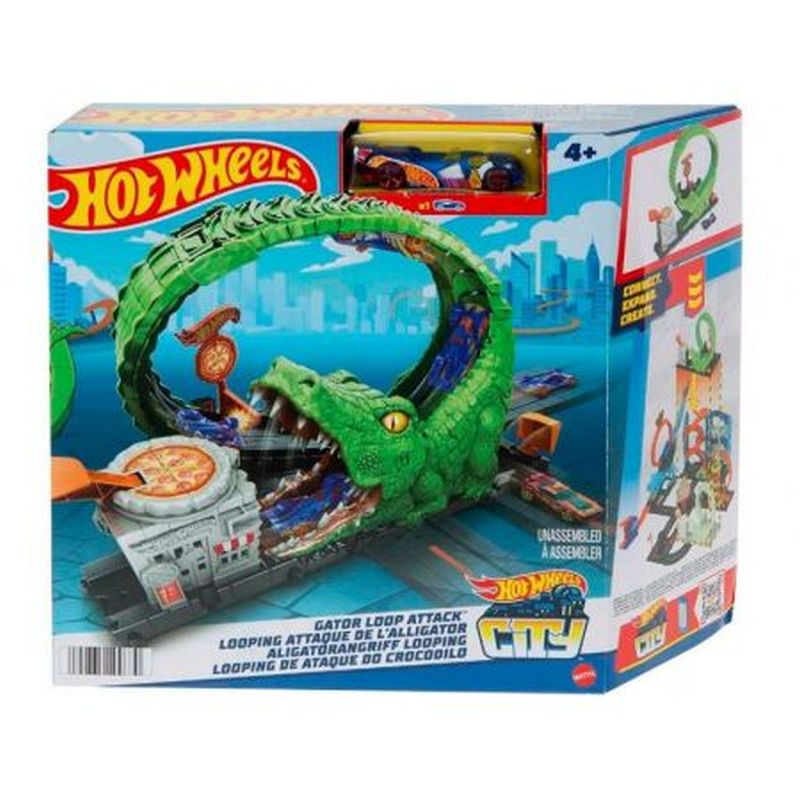 Hot Wheels City Pętla krokodyla HKX39