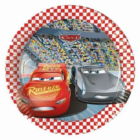 Godan Talerzyki Cars Auta 20cm - 8szt.