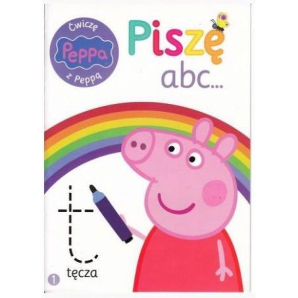 PEPPA PIG ĆWICZĘ Z PEPPĄ PISZĘ ABC