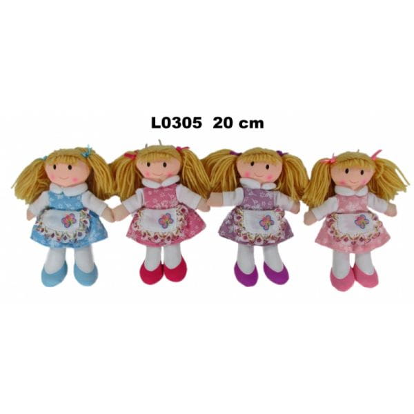 LALKA 4 ASST. 20 CM 156457