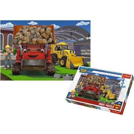 Puzzle 24 el. Maxi Bob Budowniczy Damy Radę Trefl