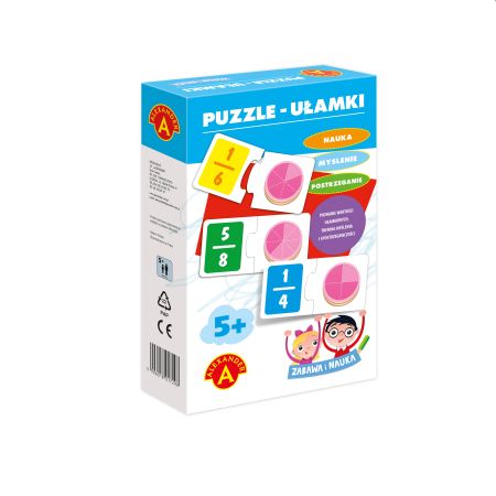 PUZZLE UŁAMKI 1844